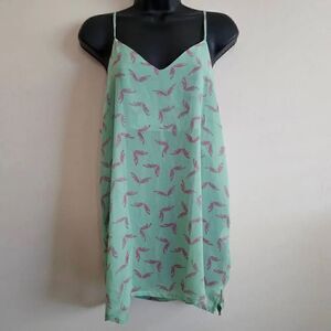 Show Me Your MuMu Sheer Bird Print Tank Top